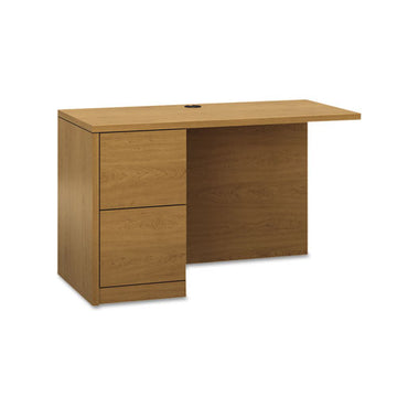 HON® 10500 Series L Workstation Return, Full-height Right Ped, 48w X 24d, Mahogany freeshipping - TVN Wholesale